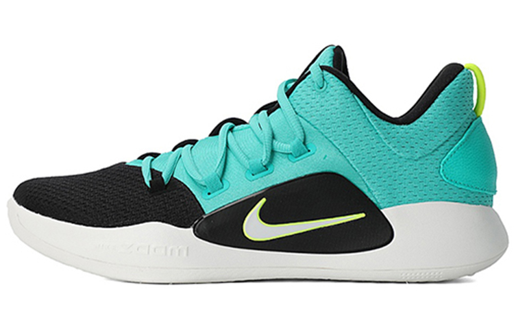 Мужские кроссовки Nike Nike Hyperdunk X Low HD2018 (черно-зелено-белый)