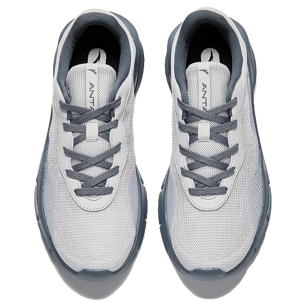 Anta Variety Training Collection Cushioning Lightweight Low top Training Shoes Men’s Gray