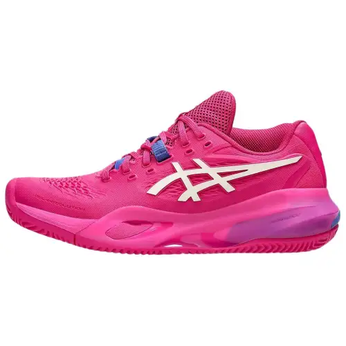Asics GEL RESOLUTION X CLAY Support Low top Tennis Shoes Women's Pink