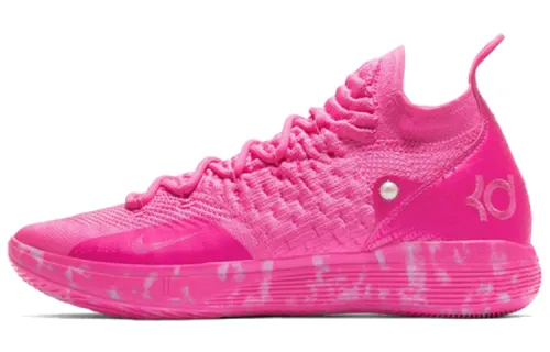 Nike KD 11 Aunt Pearl Breast Cancer 2019 All-Star OG Style Lace Up Mid Top Practical Basketball Shoes Men's Pink