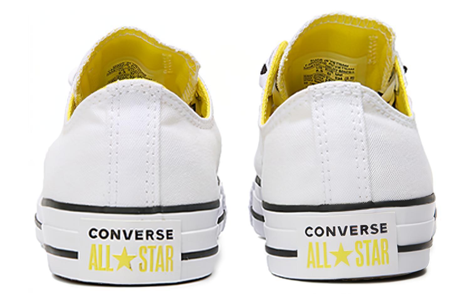 Женские кеды Converse Chuck Taylor All Star Big Eyelets Low (белые) — Белый — фото 4