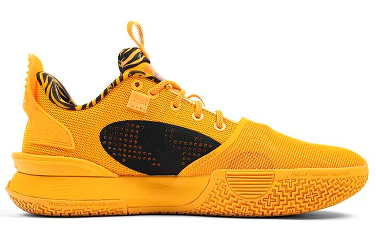 Li Ning All City 10 Basketball Shoes Men’s Low Top Yellow/Black