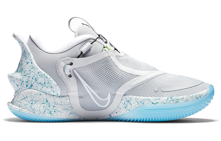 Мужские кроссовки Nike Adapt bb 2.0 (голубые) — фото 2