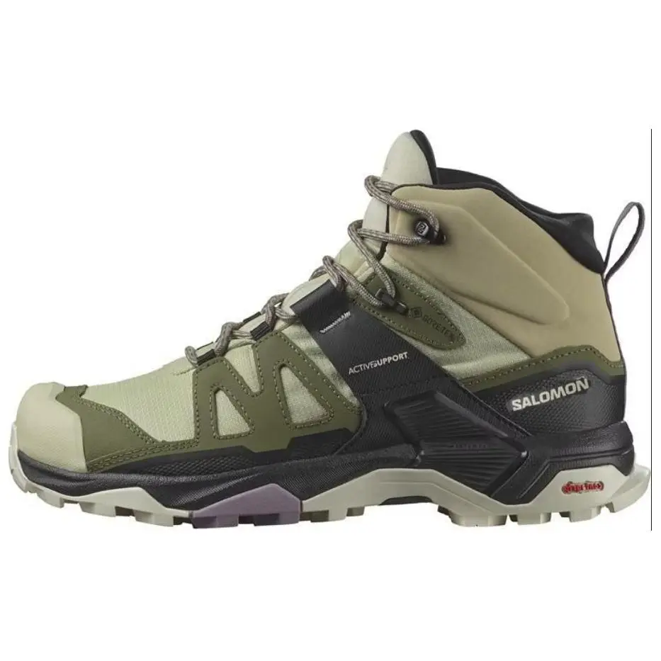 SALOMON X Ultra 4 MID GORE TEX Low top Mountaineering Shoes Women's Green