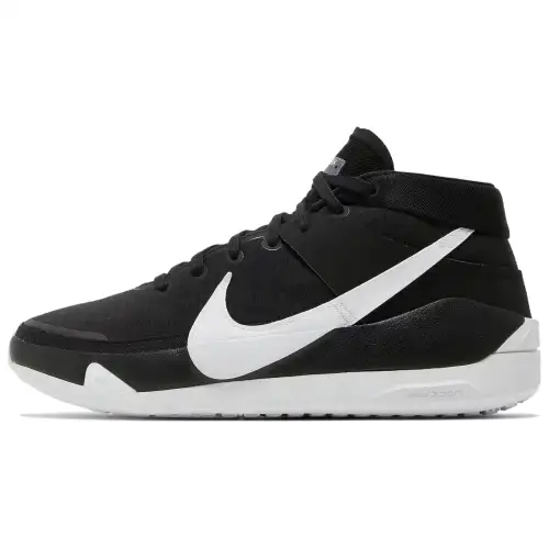 Nike KD 13 Durant 13 Tb Promo fashionable and comfortable shock-absorbing, non-slip and wear-resistant mid-top basketball shoes men's black and white