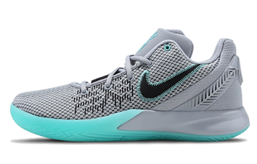 Nike Flytrap 2 OG lace-up, shock-absorbing, non-slip, wear-resistant, low-top practical basketball shoes, same style for men and women, gray green