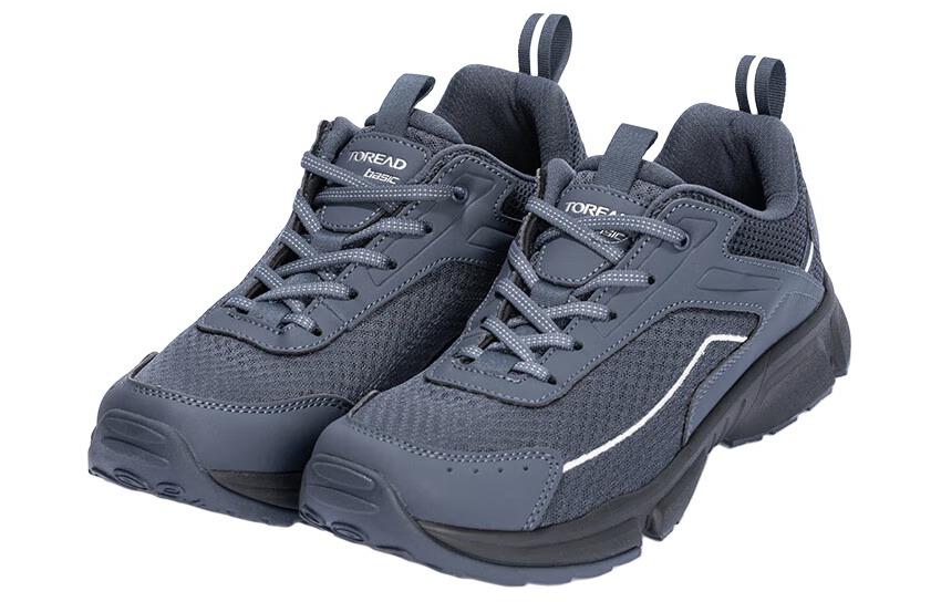 TOREAD Slip Resistant, Abrasion Resistant, Breathable Low top Hiking Shoes Men’s Blue