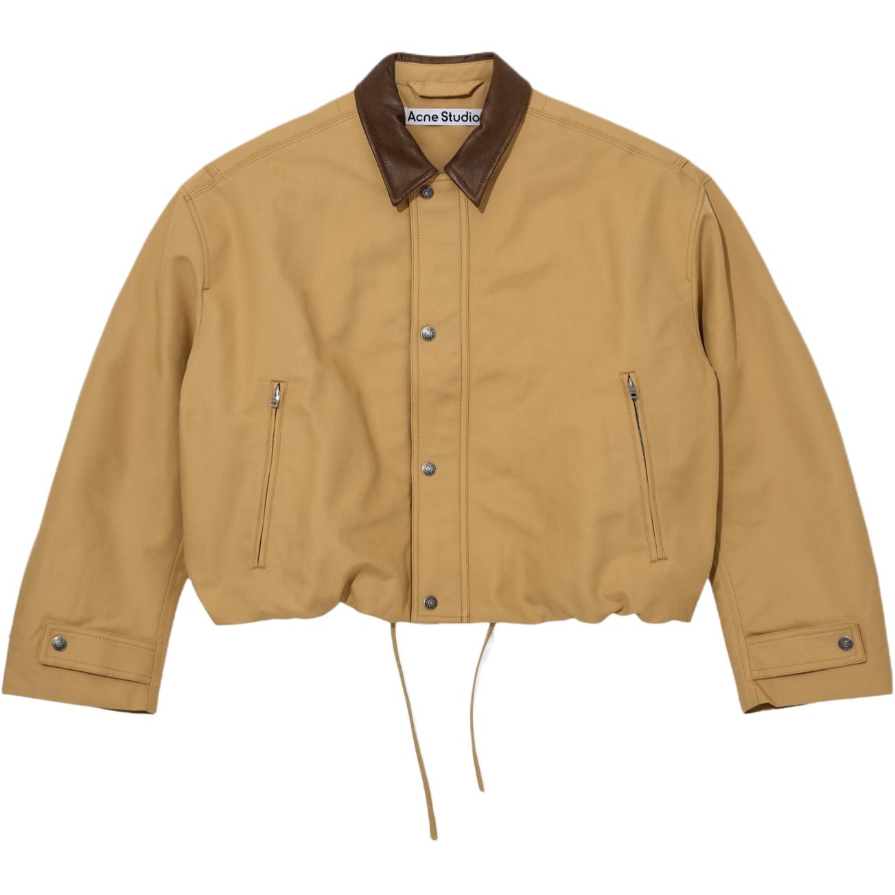 Мужская куртка Acne Studios FW25 (бежевая)
