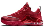 Nike Lebron 12 Low EP 'University Red' James 12 Fabric Cushioning Slip Resistant Abrasion Resistant Coverage