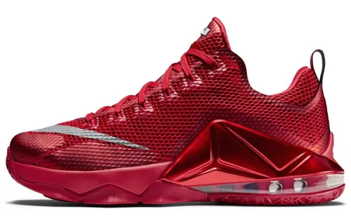 Nike Lebron 12 Low EP 'University Red' James 12 Fabric Cushioning Slip Resistant Abrasion Resistant Coverage