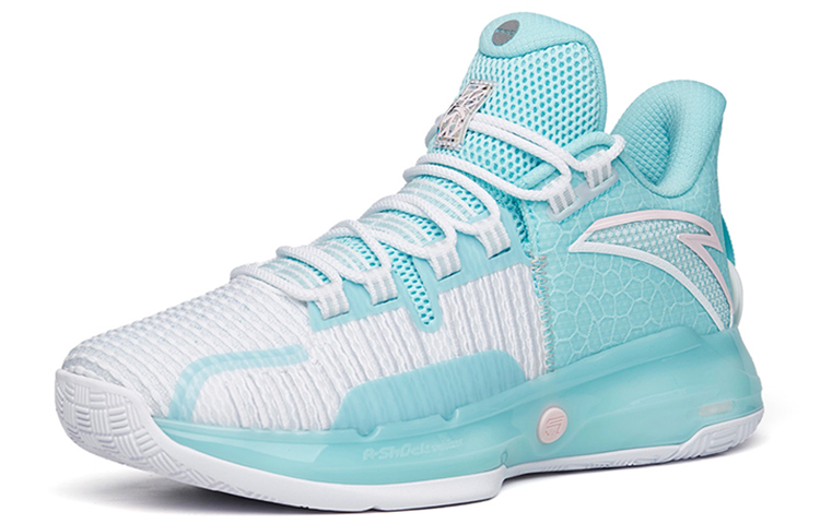Anta Crazy Pro Nitrogen Technology Low top Basketball Shoes Men’s Blue