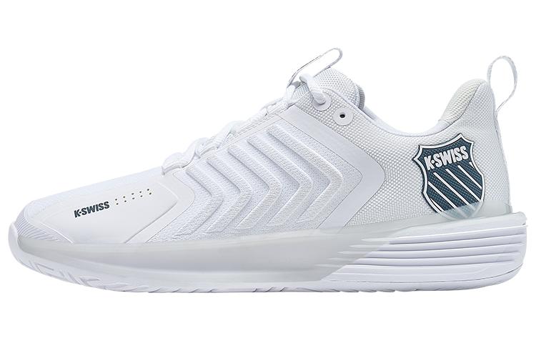 K·SWISS Cushioning Slip Resistant Low top Tennis Shoes Men’s White