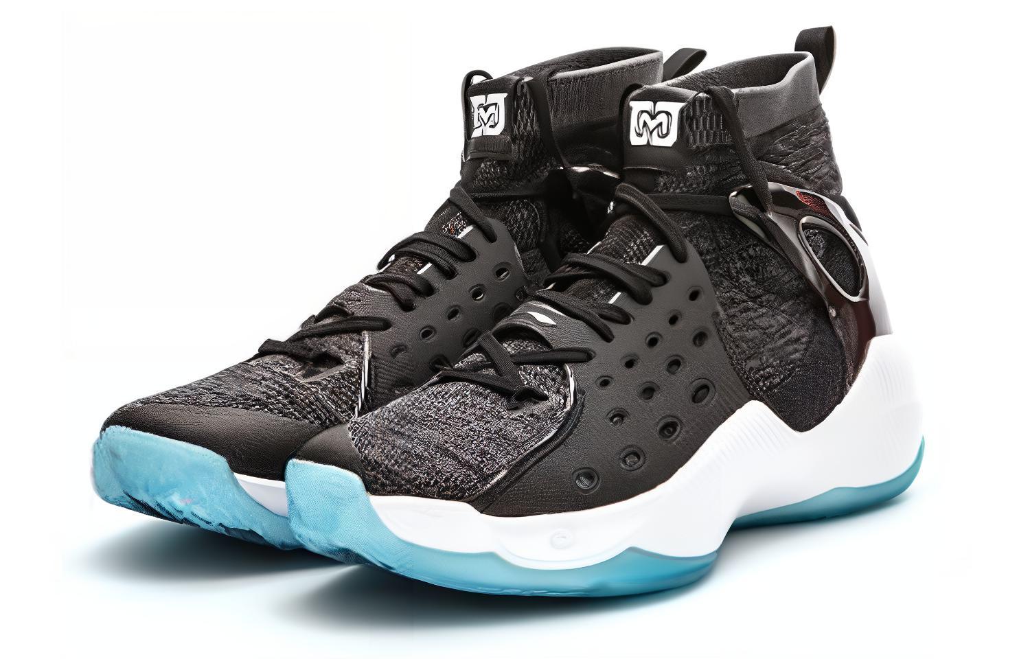 Li Ning SONIC 6 Cushioning Non Slip And Waterproof Breathable Lightweight Rebound High top Basketball Shoes Men’s