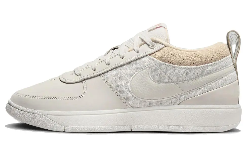 Nike Book 1 EP Low top Basketball Shoes Men's White Beige Asian Version