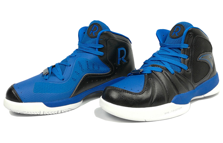 Anta Rajon Rondo 1 Rondo Cushioning Slip Resistant High top Basketball Shoes Men’s Blue Black