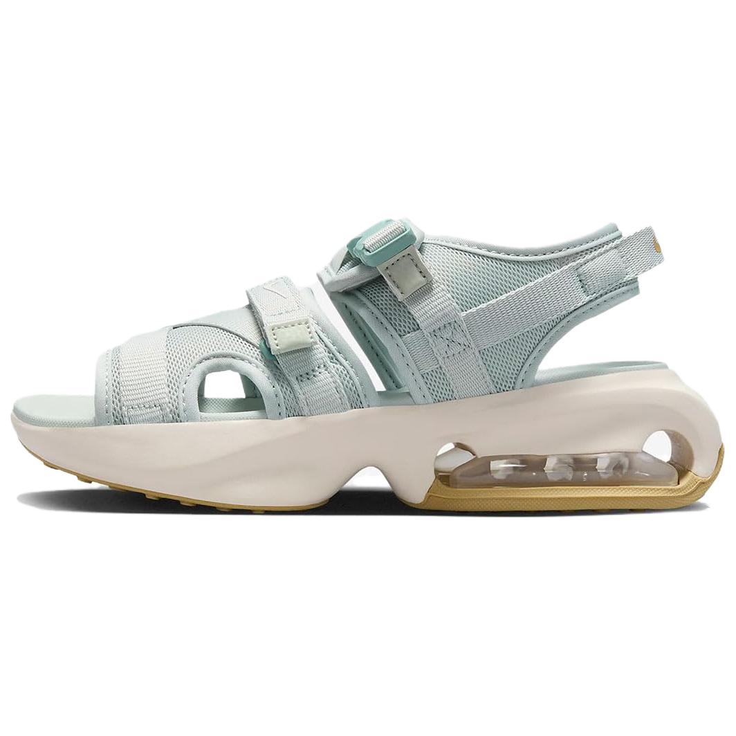 Женские сандалии Nike Air Max Sol Sandal (бело-зеленые)