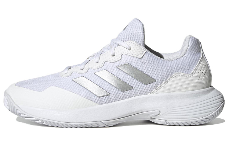 Женские кроссовки adidas GAMECOURT 2 2.0 (бело-серебристые)