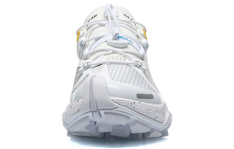 Li Ning Textile, Synthetic Leather, TPU Cushioning Coverage Rebound Low top Basketball Shoes Women’s White