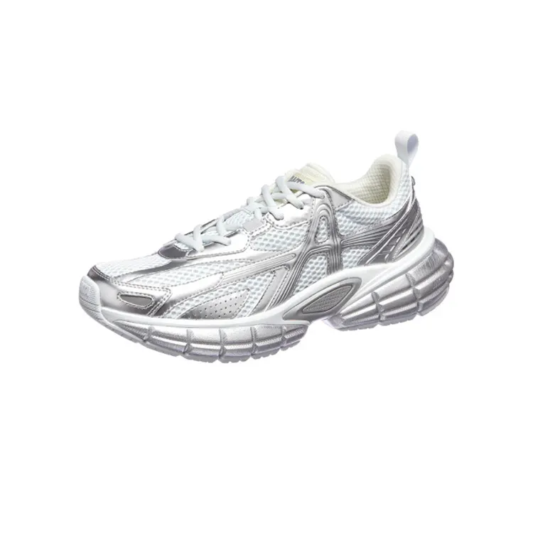 Anta Dawn Textile, Synthetic Leather Cushioning Slip Resistant Abrasion Resistant Low top Chunky Sneakers Men's