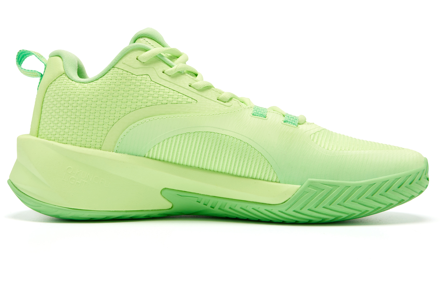 QIAODAN Halberd 7TEAM Cushioning Slip Resistant Abrasion Resistant Low top Basketball Shoes Men’s Green