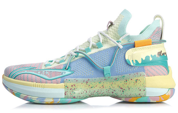 Подкладка Blitz 6 Premium Comensy и Wersatiely нескользящие Износостойкий средней высоты баскетбольные кроссовки мужской стиль