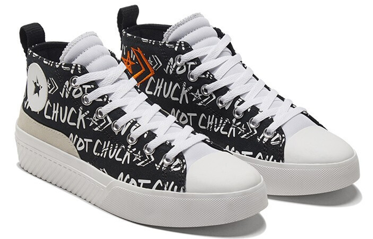 Кеды Converse Not A Chuck (черно-белые) — фото 3