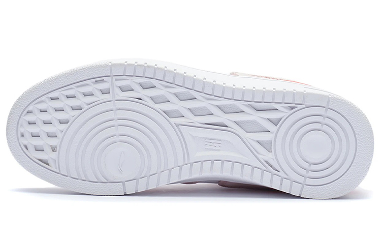 Li Ning Attack 2020 Synthetic Leather, Split Suede Cushioning Slip Resistant Abrasion Resistant Mid top