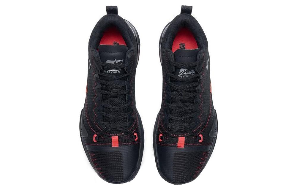 XTEP Shark1.0 Soft And Comfortable Fabric Cushioning Slip Resistant Abrasion Resistant Breathable High top