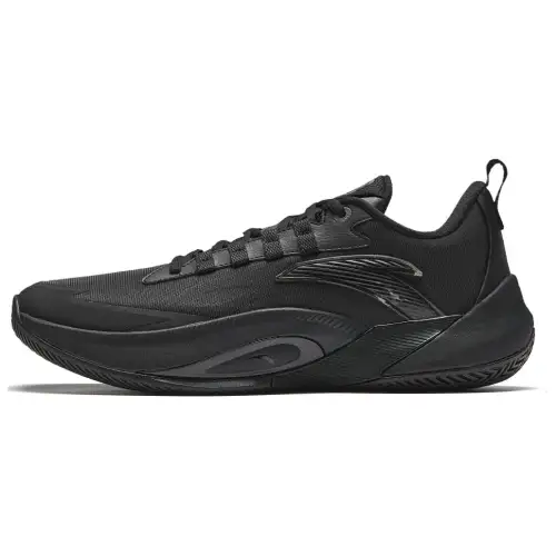 Anta Zap 1 Cushioning, Wear Resistant Low top Basketball Shoes Men's Black