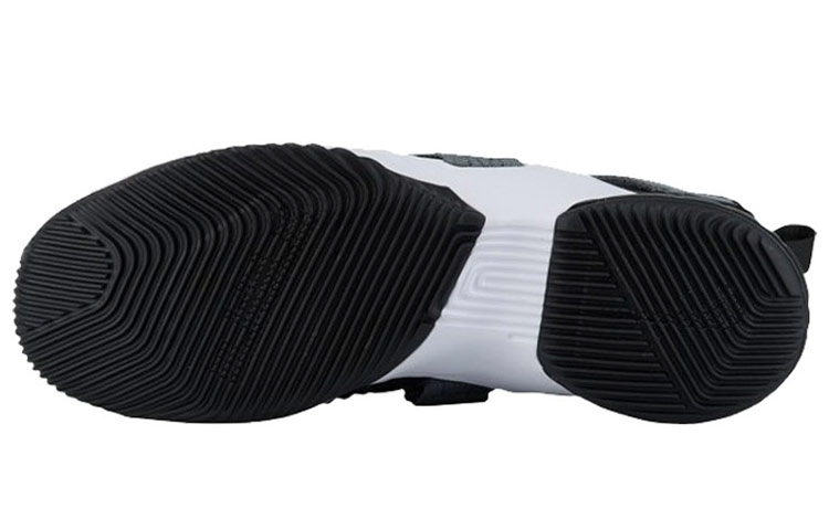 Мужские кроссовки Nike zoom soldier 12 (черно-серый) — фото 5
