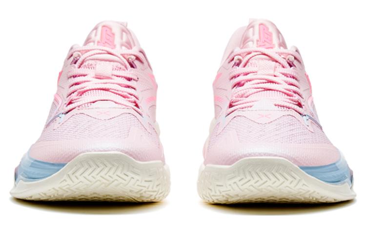 XTEP Light Attack 2 Low top Basketball Shoes Men’s Pink Blue