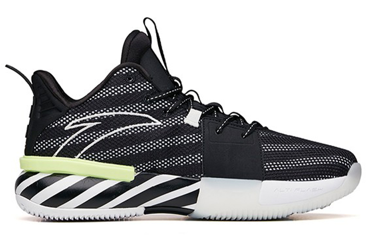 Anta Impact 1 Mid top Leather Cushioning Slip Resistant Abrasion Resistant Performance Basketball Shoes Men’s