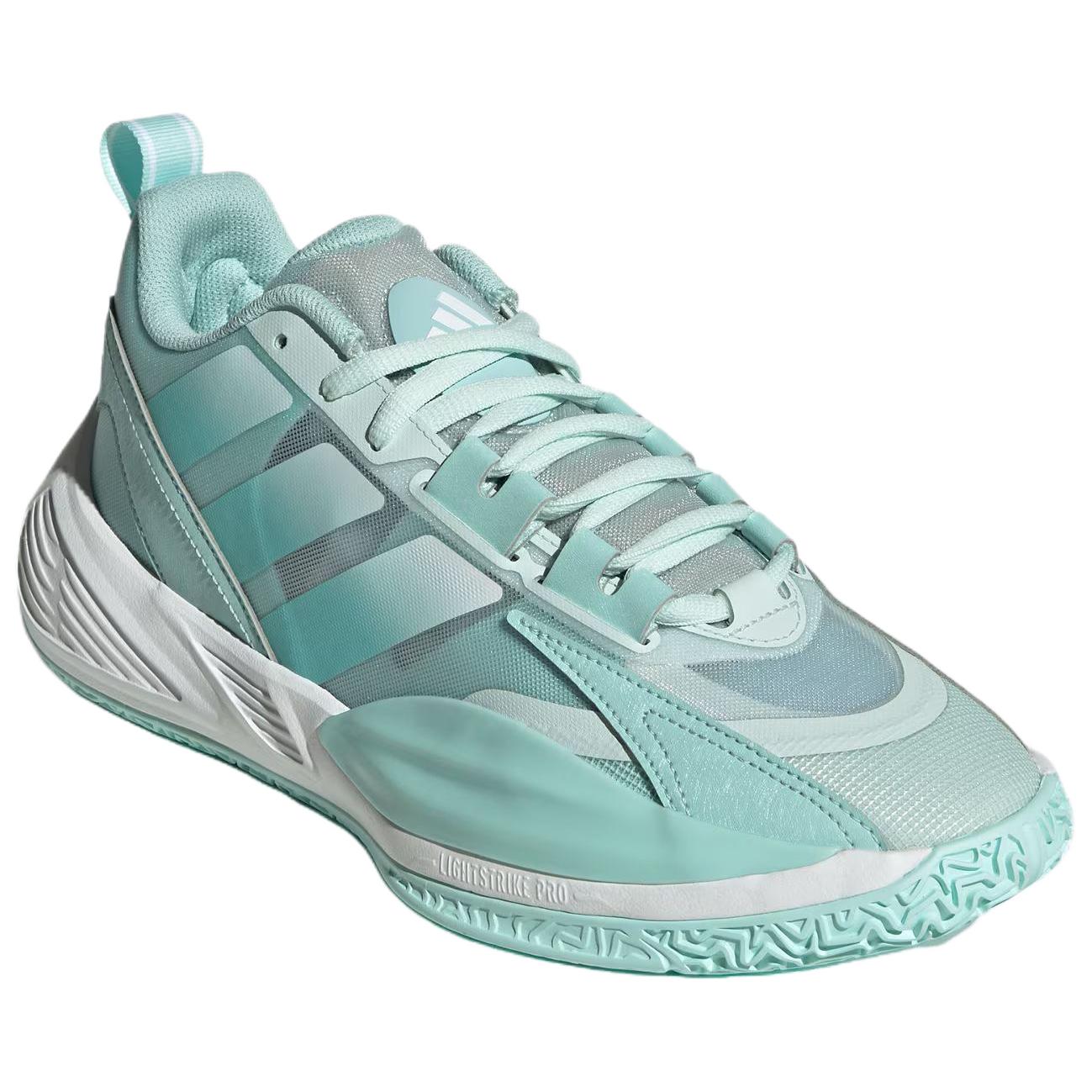 Adidas XENOBURST Fabric Breathable Rebound Breathable And Resilient Low top Basketball Shoes Unisex Mint Green