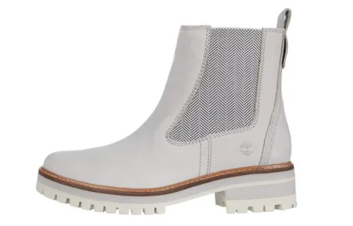 Timberland Chelsea Boots Women's Gray White