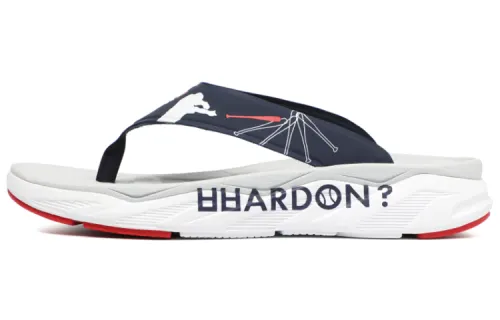 FILA Slide Slippers Unisex Blue White Gray