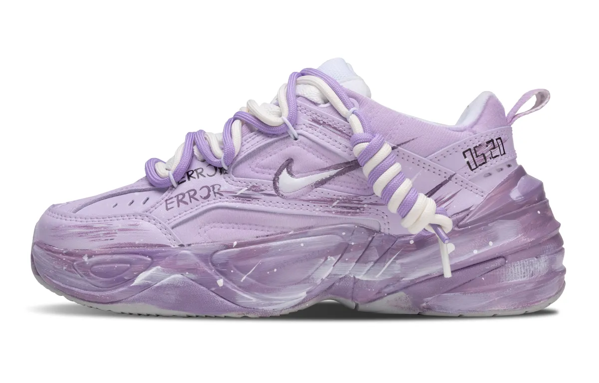 Nike M2K Tekno Slip Resistant Abrasion Resistant Slip Resistant Abrasion Resistant Low top Chunky Sneakers Women's