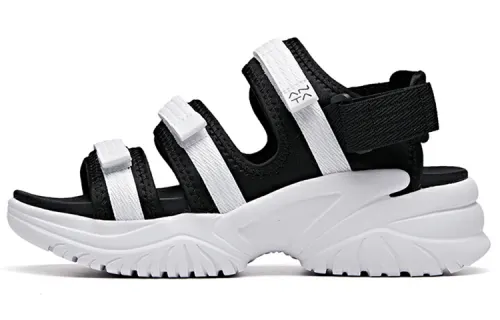 ANTA Beach Sandals Women's Black/Anta White