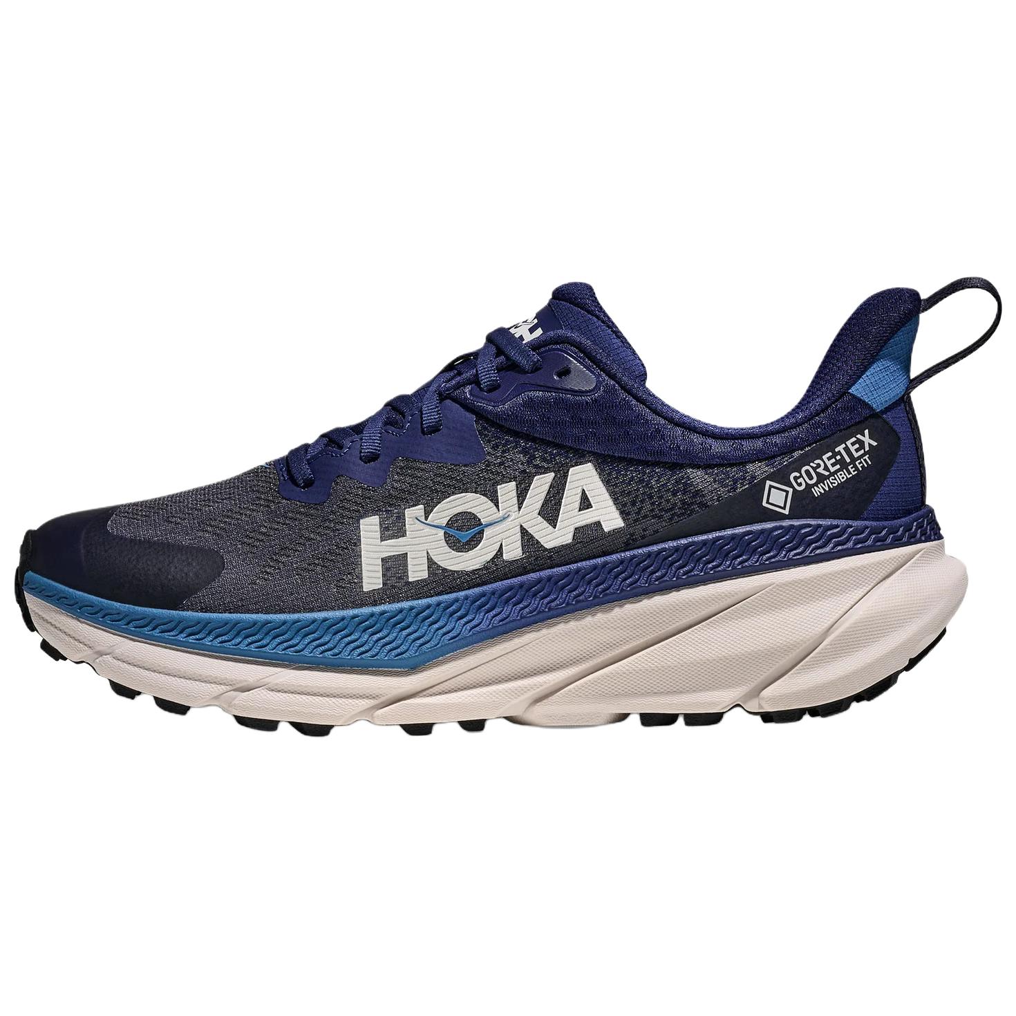 Мужские кроссовки HOKA Challenger 7 GTX (полуночно-синие)