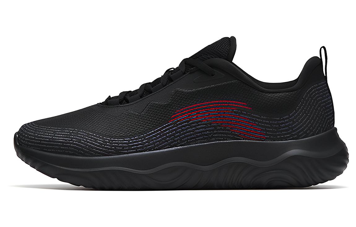 Anta Shenxing Slip Resistant Abrasion Resistant Low top Training Shoes Black