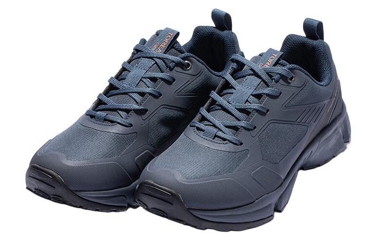 TOREAD Slip Resistant, Abrasion Resistant, Cushioning, Coverage Low top Hiking Shoes Men’s Blue Black