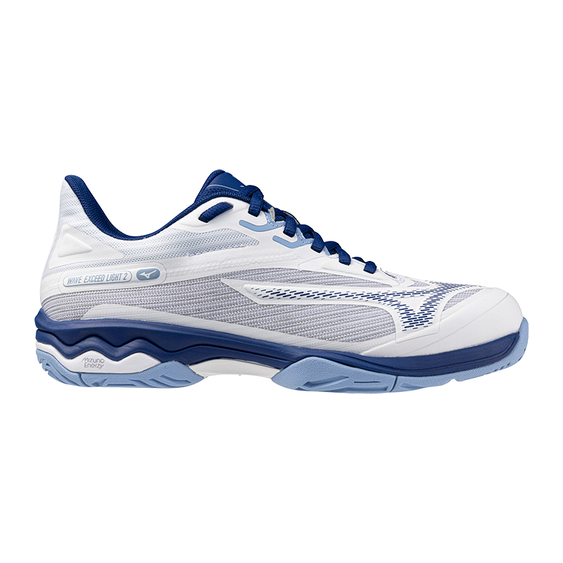 Mizuno Wave Exceed Light 2 Cushioning Coverage Lightweight Cushioning Coverage Lightweight Low top Tennis Shoes Unisex