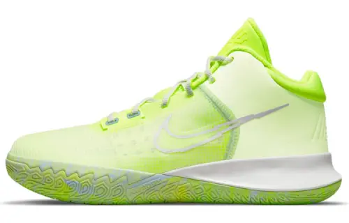 Nike Kyrie Flytrap 4 EP 'Fluorescent Yellow Aluminum Blue Grey'