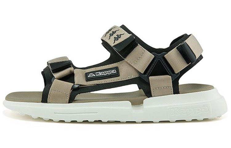 Kappa Beach Sandals Unisex Gray Army Green