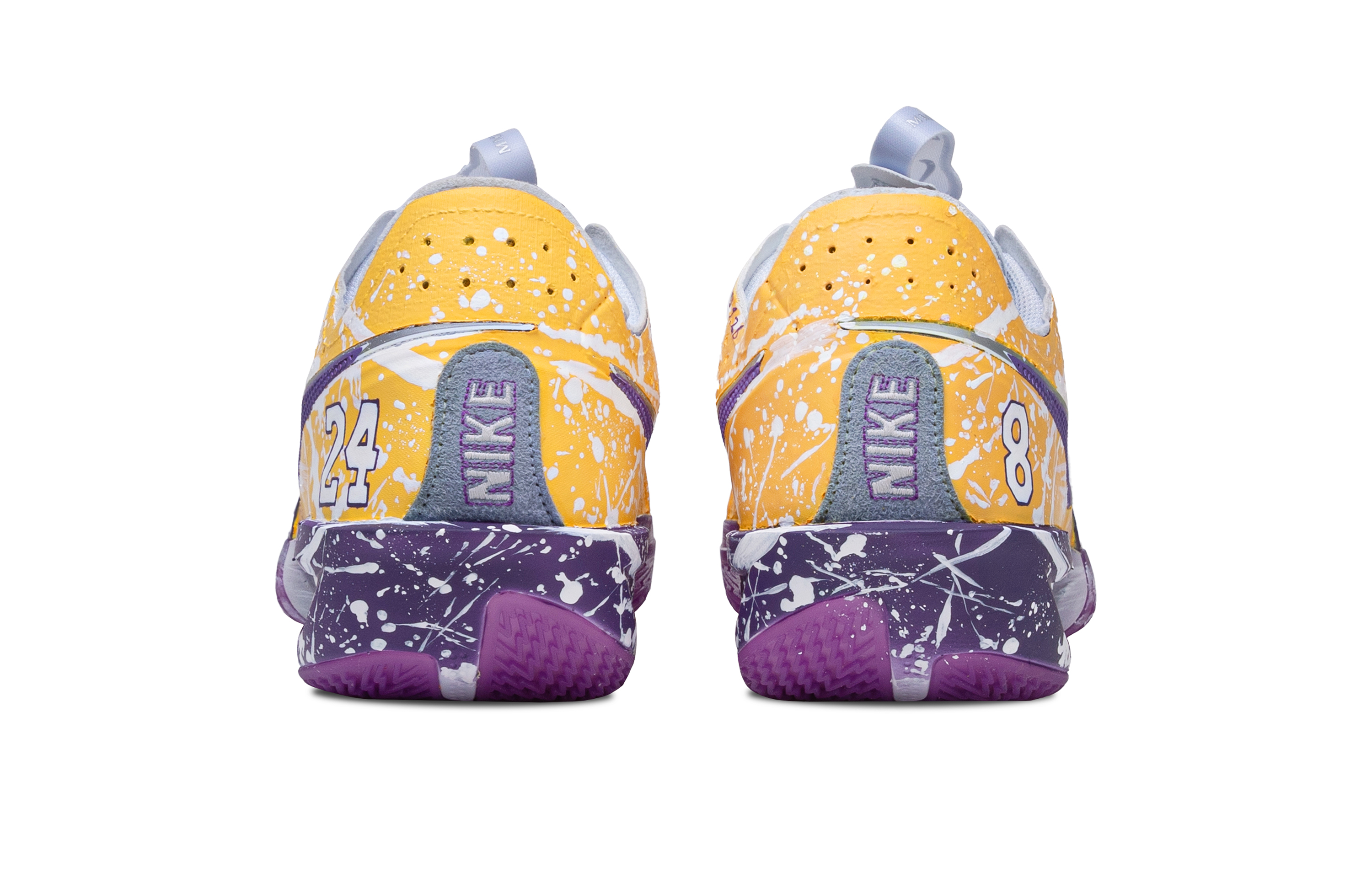 Nike G.T. Cut 3 Cushioning Slip Resistant Low top Basketball Shoes Unisex Purple