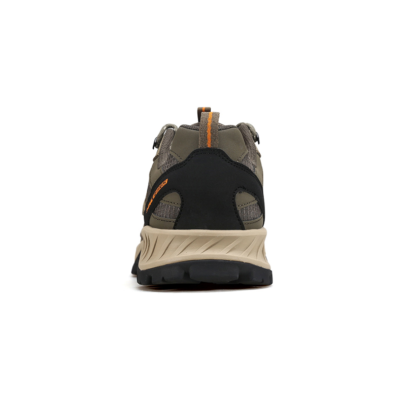 HUMTTO Cushioning Slip Resistant Abrasion Resistant Low top Hiking Shoes Men’s Khaki
