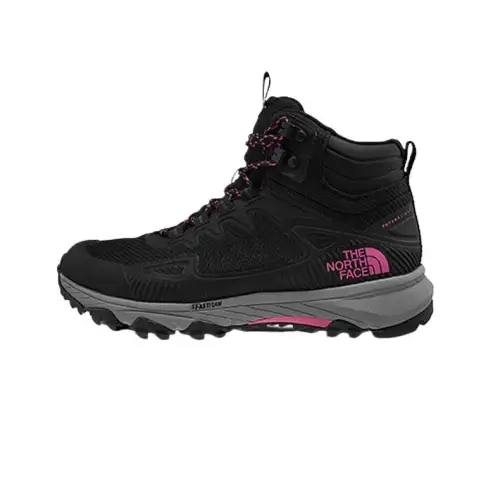 THE NORTH FACE Abrasion Resistant Slip Resistant Mid top Mountaineering Shoes Women's Black