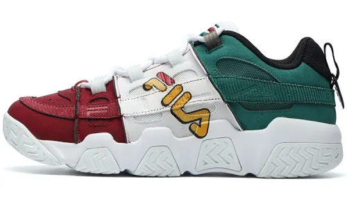 FILA FUSION Ade Barricade Sneakers 'White Green Red'