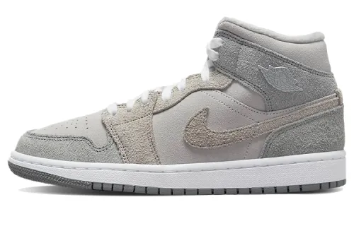 Air Jordan 1 Mid Se 'Particle Grey' Women's