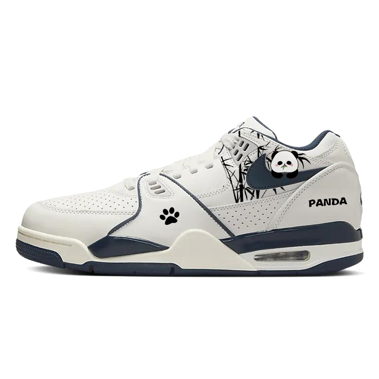 Nike Air Flight 89 Vintage Basketball Shoes Men’s Low Top Blue/White