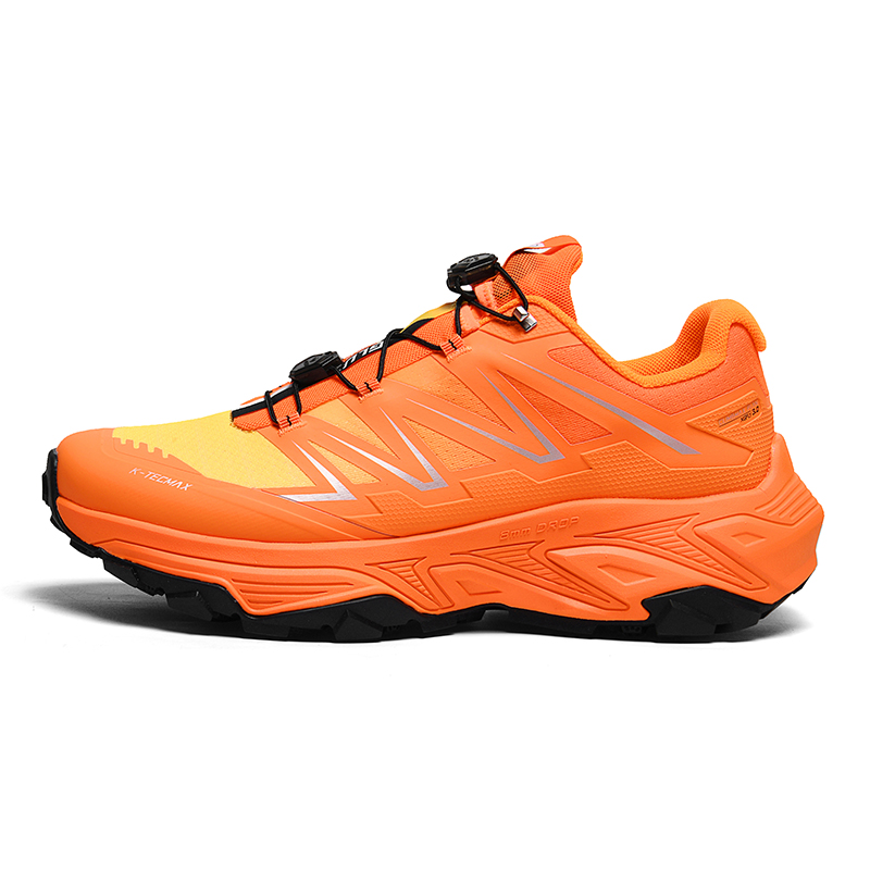 GLUNA Outdoor Shoes Application For Supercritical Filling, Trail Running Shoes Active Sun Orange